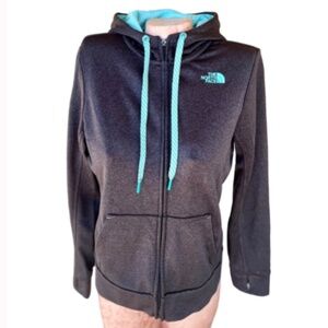 The North Face Light Blue/Grey Fave Lite Full Zip Hoodie